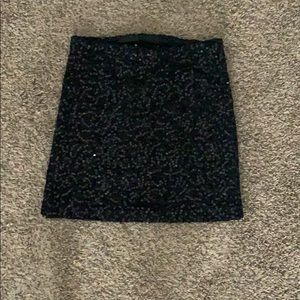 Sequin Mini Skirt